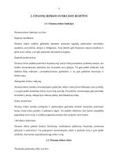 Finansų rinkų tipai. Rašto darbas 5 puslapis