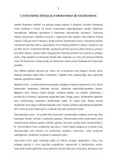 Finansų rinkų tipai. Rašto darbas 7 puslapis