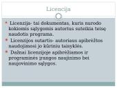 Autorių teisės. Licencijavimas. Elektroninė valdžia 4 puslapis