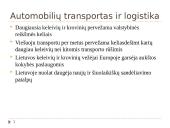 Lietuvos transportas (pristatymas) 3 puslapis