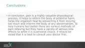 Physiological Processes of Body: Pain 19 puslapis