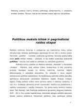 Politikos mokslo kilmė, raidos etapai ir problematika 4 puslapis