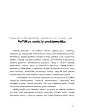 Politikos mokslo kilmė, raidos etapai ir problematika 10 puslapis