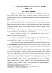 Politikos mokslo kaip socialinio mokslo samprata 4 puslapis