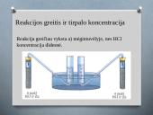 Cheminės reakcijos greitis ir jį lemiantys veiksniai 12 puslapis