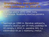 Veiksniai, sustabdę atominės energetikos plėtrą ir Visagino AE