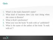 “It Ends With Us” book presentation 9 puslapis