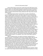 Ar tiesa, kad meilė padeda subręsti? (rašinys)