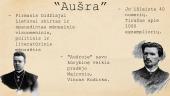 Laikraštis „Aušra“. Skaidrės 2 puslapis