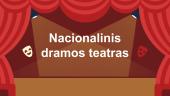 Nacionalinis dramos teatras 1 puslapis