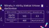 Nitratų ir nitritų kiekio tyrimas daržovėse 7 puslapis