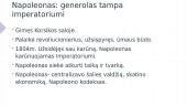 Napoleono epocha. Skaidrės 2 puslapis