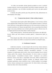 Prekių transportavimas ir jo įtaka prekių kokybei 9 puslapis