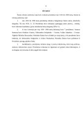 Prezidento rinkimų ypatumai Lietuvoje 8 puslapis