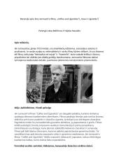 Recenzija apie Jimy Jarmusch‘o filmą „Coffee and cigarettes“(„ Kava ir cigaretės“)