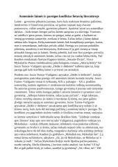 Asmeninės laimės ir pareigos konfliktas lietuvių literatūroje (viešoji kalba)