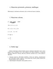 Matavimai mikroskopu. Laboratorinis 2 puslapis