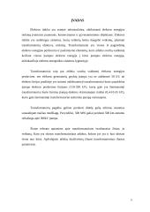 Transformatorių atšakų skaičiavimas ir parinkimas 2 puslapis