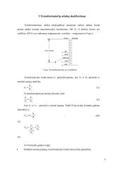 Transformatorių atšakų skaičiavimas ir parinkimas 8 puslapis
