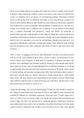 If pushed too far, can open-mindedness itself become restrictive? 3 puslapis