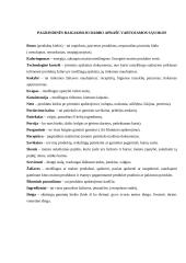 Makaronai su lašiša. Technologijų mokyklinio brandos egzamino baigiamojo darbo aprašas 9 puslapis