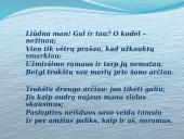 Maironis „Nuo Birutės kalno“ 3 puslapis