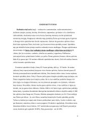 Radioaktyvioji tarša, jos poveikis gamtai ir žmogui 4 puslapis