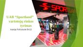 UAB „Sportland” vartotojų rinkos tyrimas
