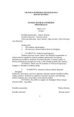 Informaciniai vidaus dokumentai ir jų pavyzdžiai 5 puslapis