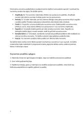 Mechaninius svyravimus apibūdinantys dydžiai. Harmoniniai, slopinamieji svyravimai, jų diferencialinės lygtys ir sprendiniai 3 puslapis