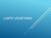 Lakto vegetarai