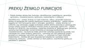 Prekių ženklo samprata ir funkcijos. Skaidrės 10 puslapis