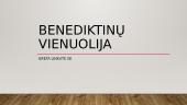 Benediktinų vienuolija