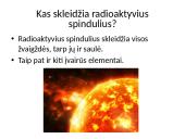 Radioaktyvumas ir jo poveikis 3 puslapis