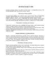 Rašto darbas apie advokatus 2 puslapis
