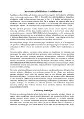 Rašto darbas apie advokatus 3 puslapis