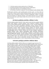 Rašto darbas apie advokatus 6 puslapis