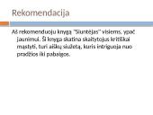 Lois Lowry „Siuntėjas” 4 puslapis