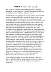 Ar meilei reikia drąsos?