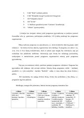 Rekreacinės programos sudarymas 20 puslapis