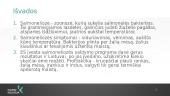 Salmoneliozių epidemiologinė situacija Lietuvoje, profilaktika 14 puslapis