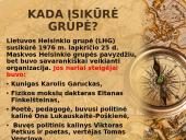 Helsinkio grupė ir jos įkūrimas 3 puslapis