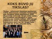 Helsinkio grupė ir jos įkūrimas 4 puslapis