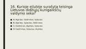 Europos ir Lietuvos didžiosios kunigaikštystes visuomenės formavimasis (iki XV a. pab.). Testas 17 puslapis