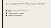 Europos ir Lietuvos didžiosios kunigaikštystes visuomenės formavimasis (iki XV a. pab.). Testas 18 puslapis