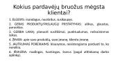 Bendravimo su klientais ypatumai 12 puslapis