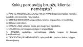 Bendravimo su klientais ypatumai 13 puslapis