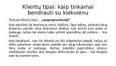Bendravimo su klientais ypatumai 5 puslapis