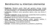 Bendravimo su klientais ypatumai 8 puslapis
