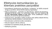 Bendravimo su klientais ypatumai 9 puslapis
